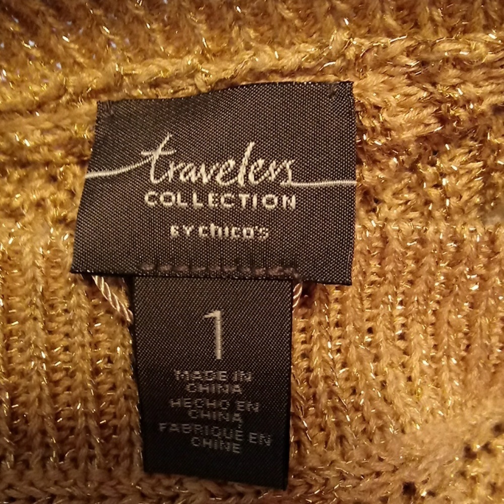 Travelers by Chicos womens sweater - Picture 3 of 4